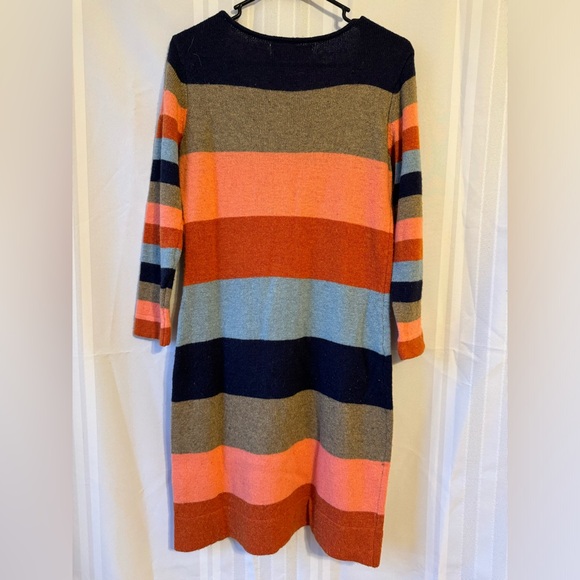 Isabella Sinclair Anthropology Midi Bodycon Colorblock Dress Size Medium GUC - Picture 6 of 8